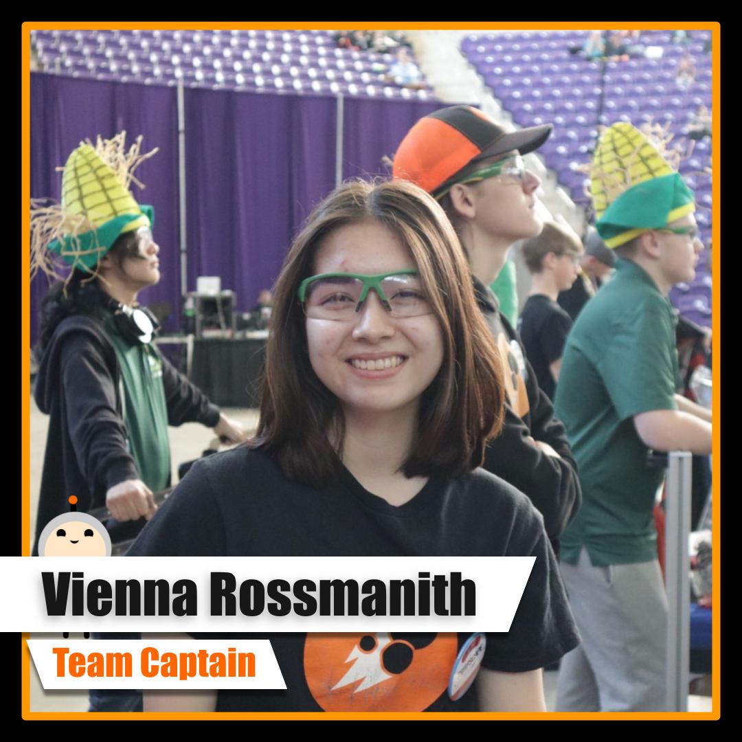 Say hello to Vienna Rossmanith, our Team Captain!

#frc #first #robotics #omgrobots #jdinspire 🤖 Top1Robot 🛠️