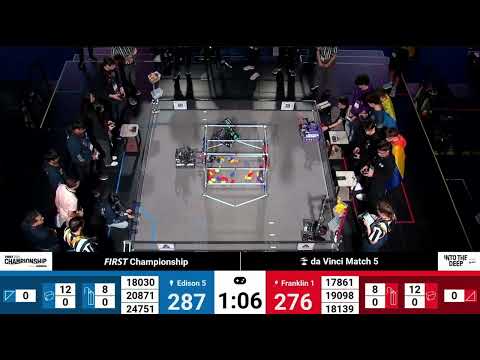Lower Bracket Round 3 Match 5 - FTC World Championship 2025 in Houston - Da Vinci Playoffs