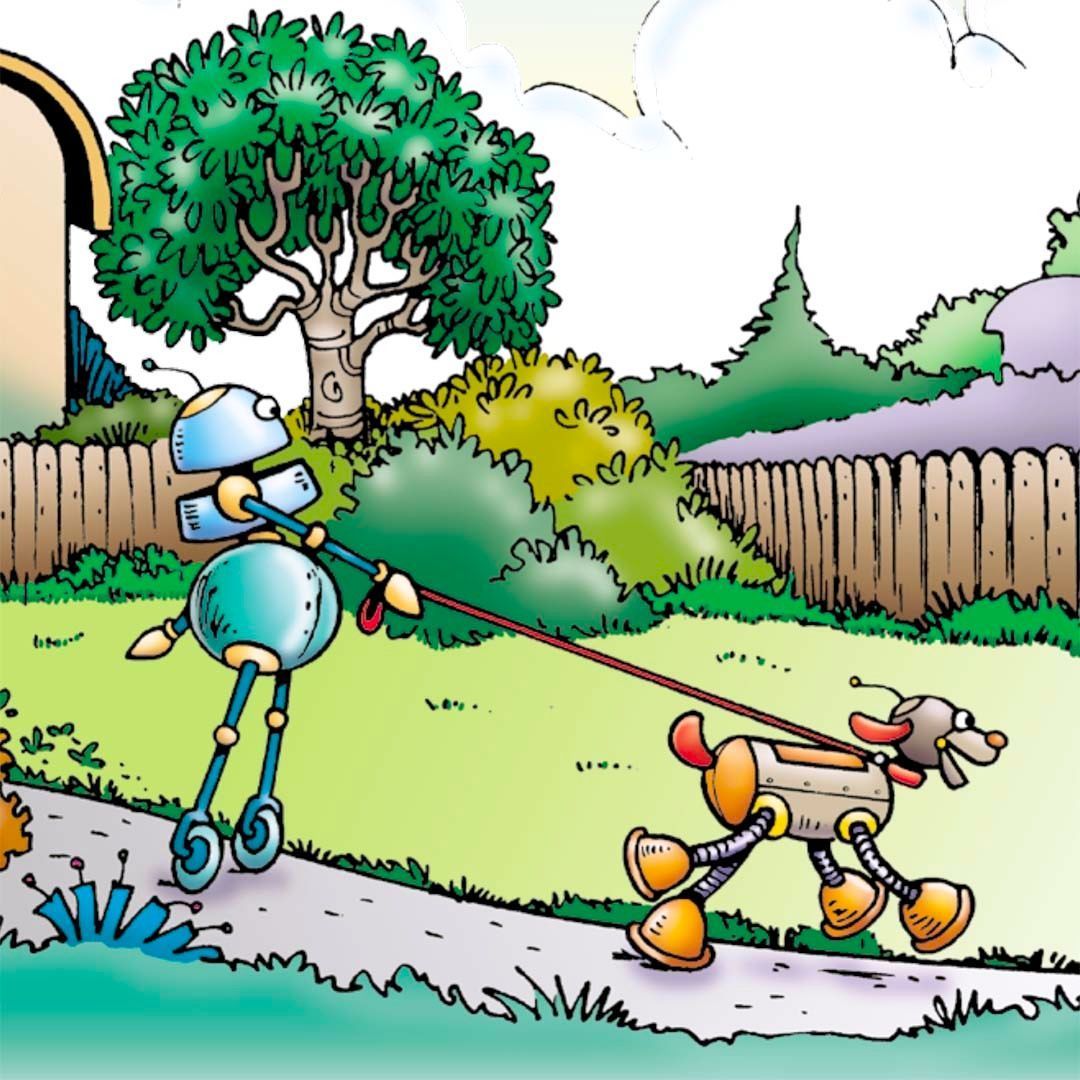 This is a great day to take a friend for a walk! Do you have a dog, robotic or not?

#alottabotz #r 🤖 Top1Robot 🛠️