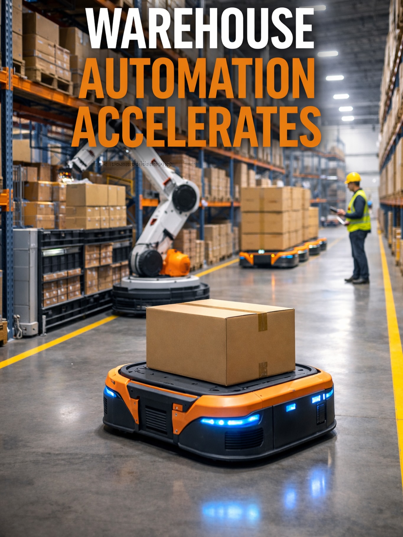 Warehouse Automation Accelerates

Warehouse operators are doubling down on automation as labor shor 🤖 Top1Robot 🛠️