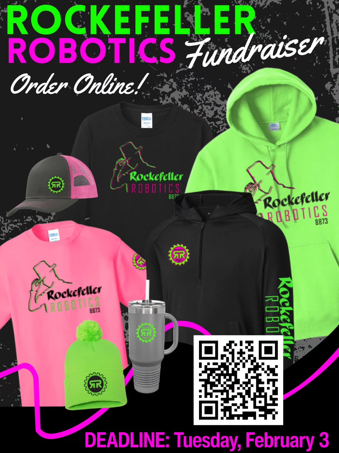 Our merch is officially available online!
All proceeds help support our team and keep us building,  🤖 Top1Robot 🛠️