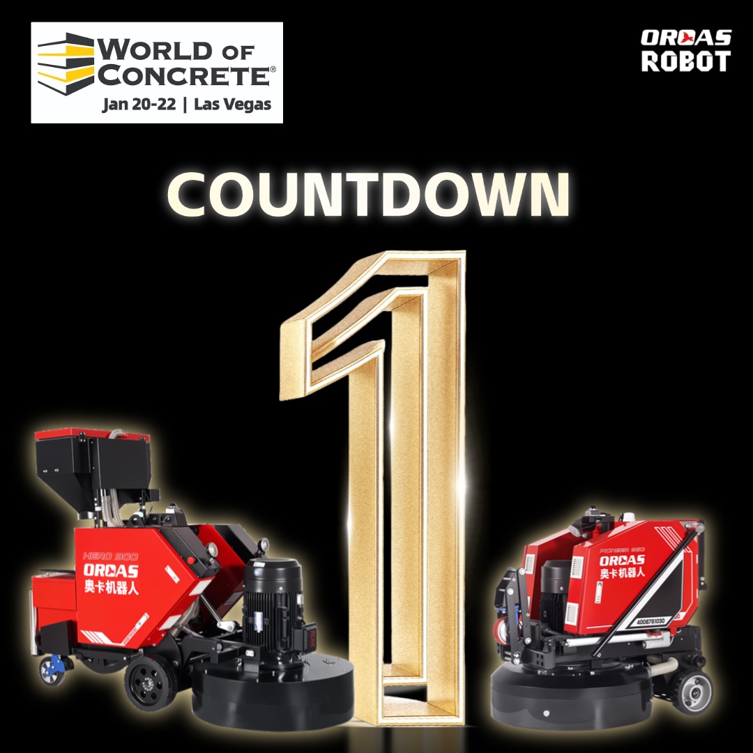 World of Concrete 2026 
Jan 20-22 | Las Vegas

#yourfirstfloorgrindingRobot
#worldofconcrete #WOC20 🤖 Top1Robot 🛠️