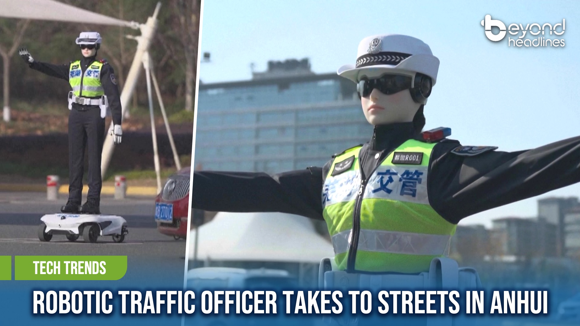 [Tech Trends] Robotic Traffic Officer Takes to Streets in Anhui 

A domestically developed robotic  🤖 Top1Robot 🛠️