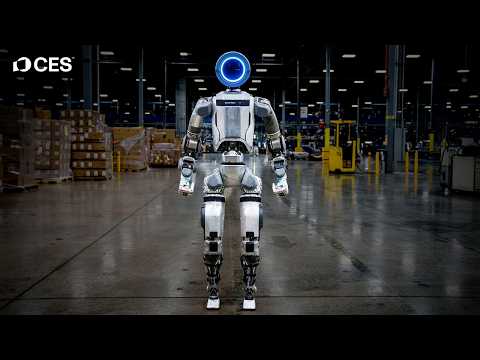 Atlas Robot First Look - Boston Dynamics at CES 2026