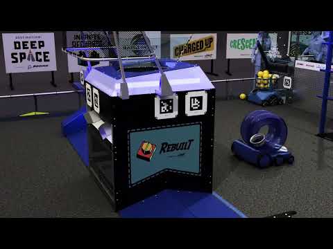 2026 FIRST Robotics Competition REBUILT Presented by Haas Game Animation