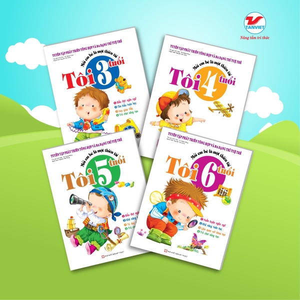 [🛒🇻🇳]Combo 4 cuốn Mỗi Em Bé Là Một Thiên Tài (3,4,5,6) – Tái Bản 2025 – TANVIETBOOKS , SKU – PVN38457 – tanvietbooks.vn 🇻🇳🛒Top1Shop🛒 🇻🇳Top1Vietnam🇻🇳 🛍🛒🇻🇳