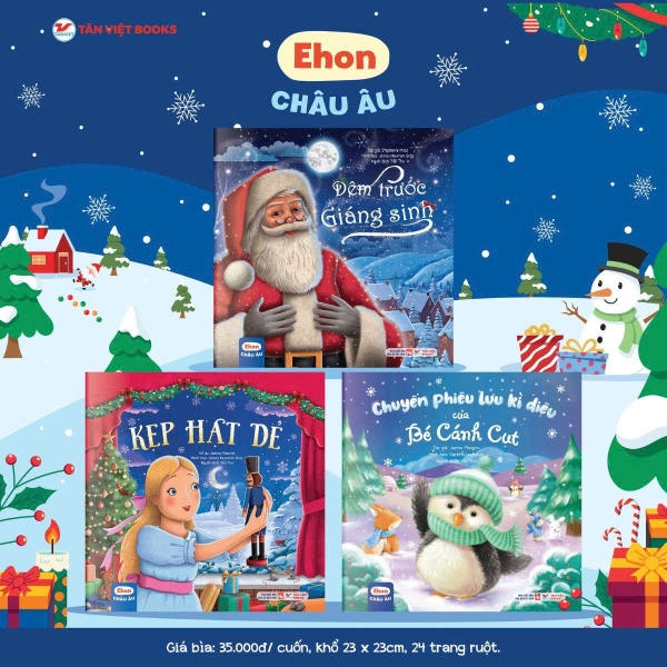 [🛒🇻🇳]Combo 3 cuốn Ehon Châu Âu – Giáng Sinh 2025 – Tân Việt Books – TANVIETBOOKS , SKU – PVN38459 – tanvietbooks.vn 🇻🇳🛒Top1Shop🛒 🇻🇳Top1Vietnam🇻🇳 🛍🛒🇻🇳