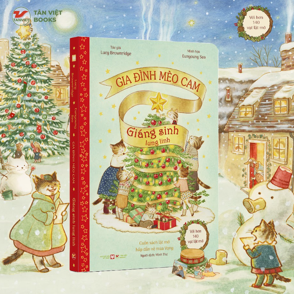 [🛒🇻🇳]Gia Đình Mèo Cam Cuốn 1: Giáng Sinh Lung Linh – Tân Việt Books – TANVIETBOOKS , SKU – 8935210313775 – tanvietbooks.vn 🇻🇳🛒Top1Shop🛒 🇻🇳Top1Vietnam🇻🇳 🛍🛒🇻🇳