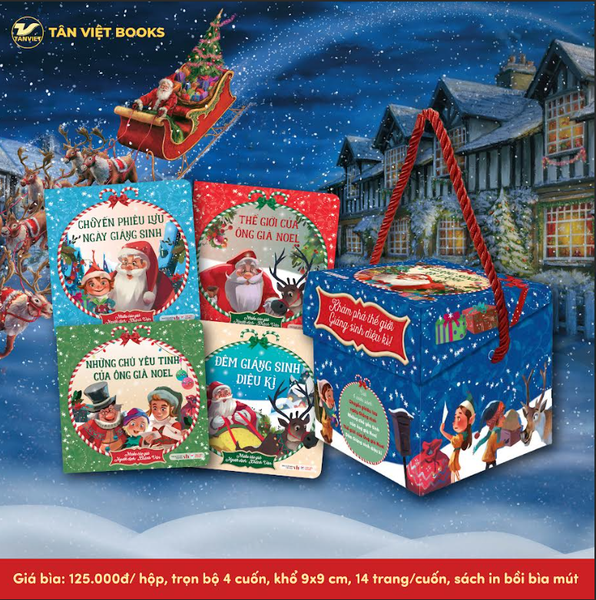 [🛒🇻🇳]Boxset Giáng Sinh An Lành – Khám Phá Thế Giới Giáng Sinh Diệu Kì ( Màu Xanh ) – NHÀ SÁCH TÂN VIỆT , SKU – 8935210313799 – tanvietbooks.vn 🇻🇳🛒Top1Shop🛒 🇻🇳Top1Vietnam🇻🇳 🛍🛒🇻🇳