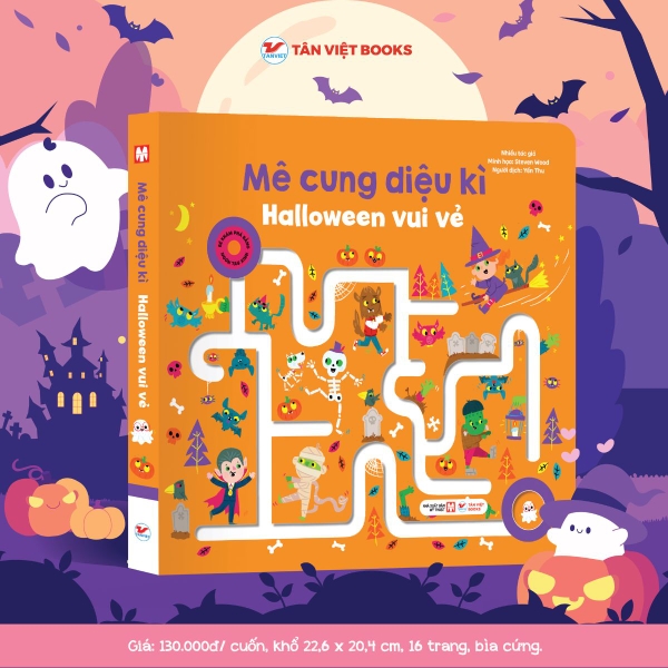 [🛒🇻🇳]Halloween Vui Vẻ – Mê Cung Diệu Kì – , SKU – 8935210311214 – tanvietbooks.vn 🇻🇳🛒Top1Shop🛒 🇻🇳Top1Vietnam🇻🇳 🛍🛒🇻🇳
