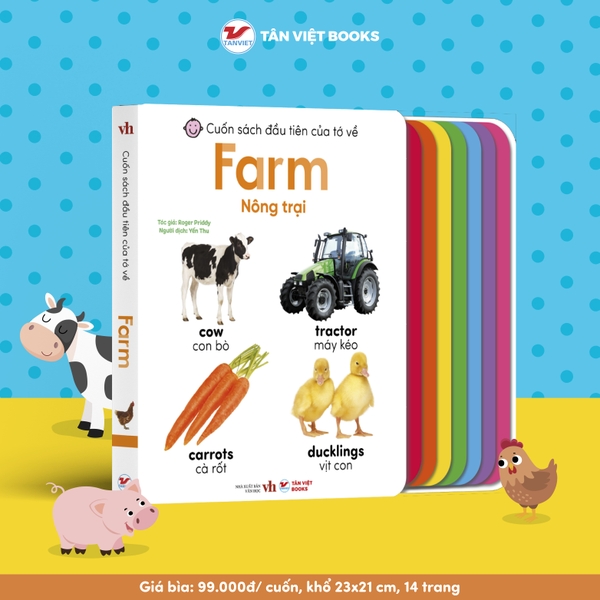 [🛒🇻🇳]Song Ngữ Anh Việt – Cuốn Sách Đầu Tiên Của Tớ Về: Farm – Nông trại – TANVIETBOOKS , SKU – 8935210310651 – tanvietbooks.vn 🇻🇳🛒Top1Shop🛒 🇻🇳Top1Vietnam🇻🇳 🛍🛒🇻🇳