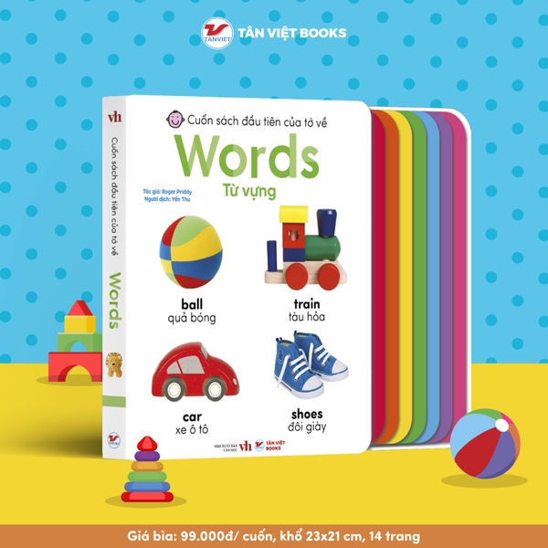 [🛒🇻🇳]Song Ngữ Anh Việt – Cuốn Sách Đầu Tiên Của Tớ Về: Words – Từ vựng – TANVIETBOOKS , SKU – 8935210310637 – tanvietbooks.vn 🇻🇳🛒Top1Shop🛒 🇻🇳Top1Vietnam🇻🇳 🛍🛒🇻🇳