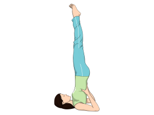 Đứng trên vai - Shoulderstand
