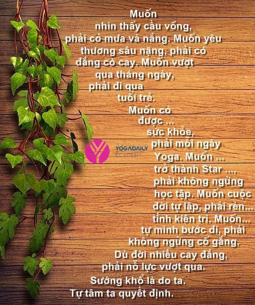 Muốn ... Phải ...