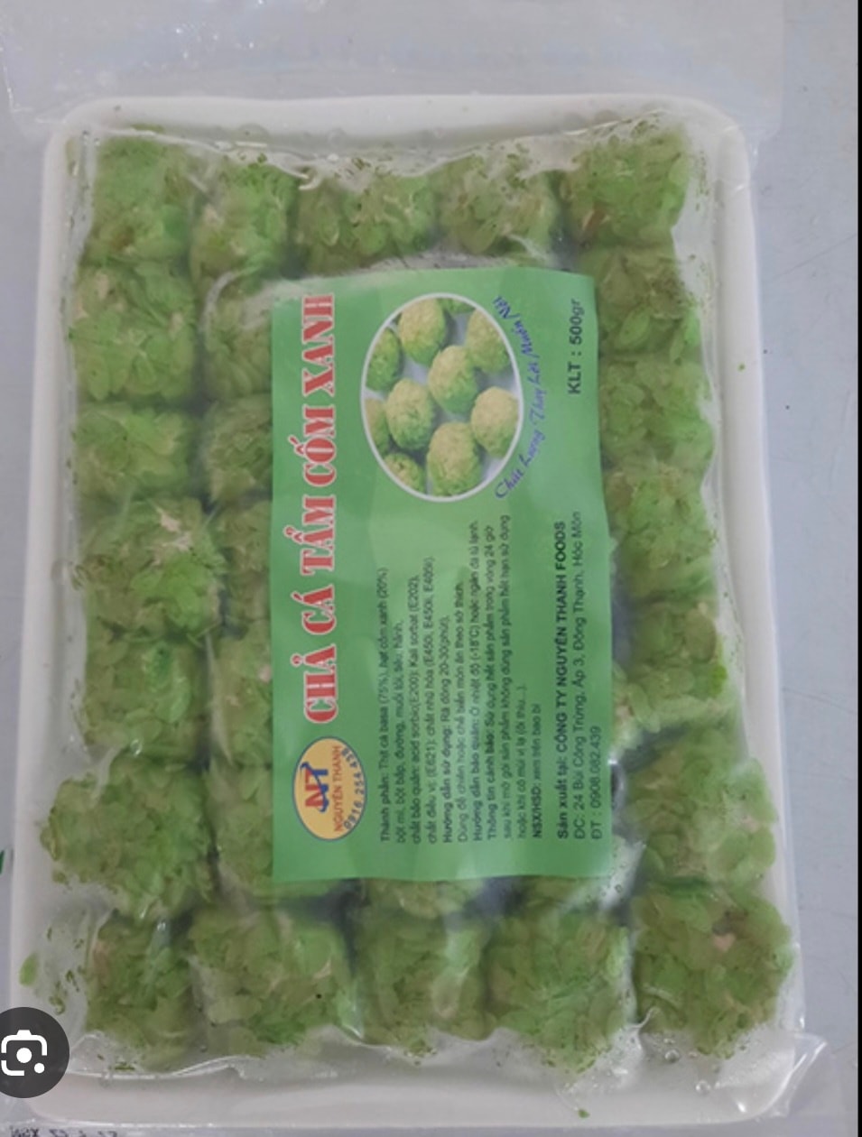 [🆕🇻🇳] Như Ý Food -Chuyên sỉ lẻ thực phẩm đông lạnh 🍔 Top1Food  🍜 Chả cá cốm xanh sĩ 33k-30k/500g
 , shares-0✔️ , likes-0❤️️ , date-2025-08-27 19:12:01🇻🇳🇻🇳🇻🇳📰🆕