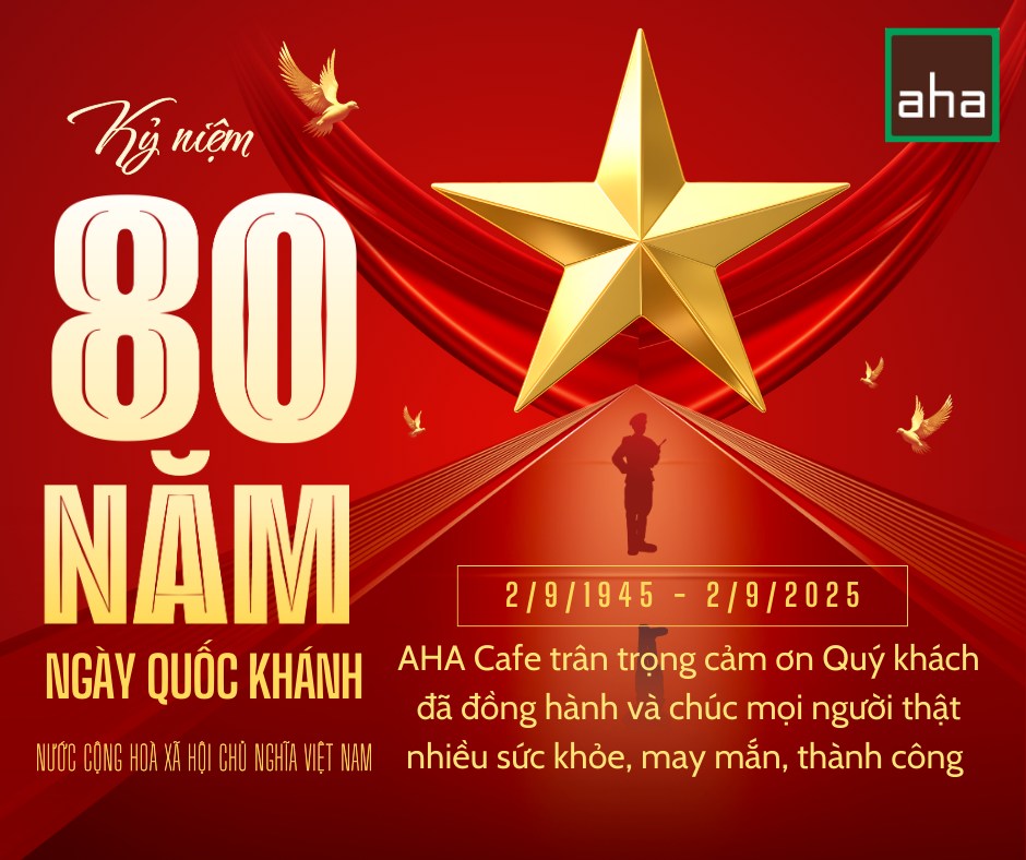 [☕️🇻🇳] AHA Cafe 🥤 Top1Coffee ☕️ “Mừng Quốc khánh 2/9 – Tự hào dân tộc Việt Nam”
Ngày độc lập – ngày của niềm tự hào dân tộc. Hãy cùng nhau nâng niu từng khoảnh  , shares-0✔️ , likes-5❤️️ , date-2025-08-27 20:42:45🇻🇳🇻🇳🇻🇳📰🆕