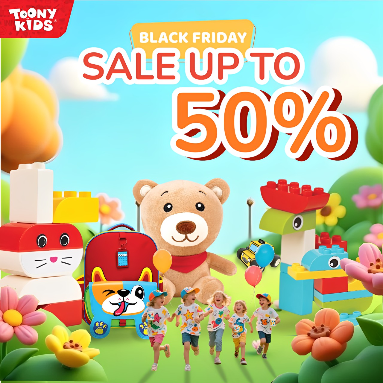 [🧸️🇻🇳] Toonykids – Đồ Chơi Thương Hiệu Mỹ 🎈Top1Toys🧸️  BLACK FRIDAY TOONYKIDS – ĐẠI HỘI SIÊU SALE LÊN TỚI 50%
Chấn động cơn bão siêu sale lớn nhất năm, Toonykids ƯU ĐÃI đến 50% các sản phẩm đồ chơi sáng tạo, tá , shares-0✔️ , likes-2❤️️ , date-2025-11-24 21:35:01🇻🇳🇻🇳🇻🇳📰🆕
