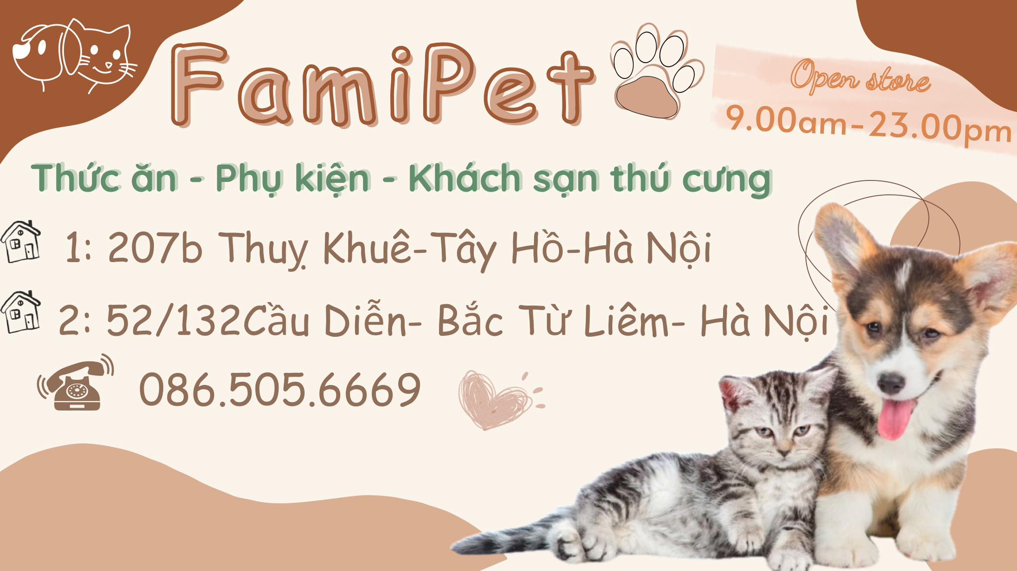 [🆕🇻🇳] FamiPet – Siêu Thị Cho Thú Cưng 🐶🦜 Top1Pets 🐱🐠 FamiPet – Siêu Thị Cho Thú Cưng đã cập nhật ảnh bìa của họ.
 , shares-0✔️ , likes-2❤️️ , date-2025-12-23 22:38:39🐶🐱🇻🇳🇻🇳🇻🇳📰🆕