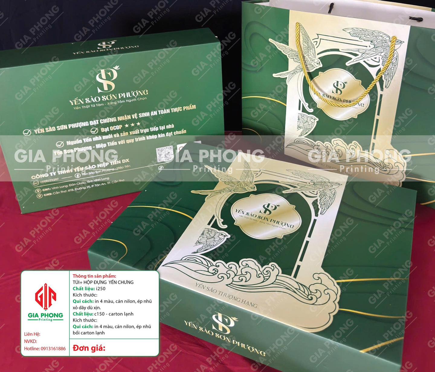 [🆕🇻🇳] In Túi Giấy, Túi Nilon, Tem nhãn Nhanh -giá rẻ  🎨 Top1Designs ✨  Bao bì sang cho thương hiệu vàng .

 Bộ hộp và túi đựng tổ yến cao cấp bên em mới làm xong cho khách hàng .



 Chính Sách Bán Hàng  

 Hàng In Sai, Hỏng,  , shares-1✔️ , likes-2❤️️ , date-2025-12-26 18:16:27🇻🇳🇻🇳🇻🇳📰🆕