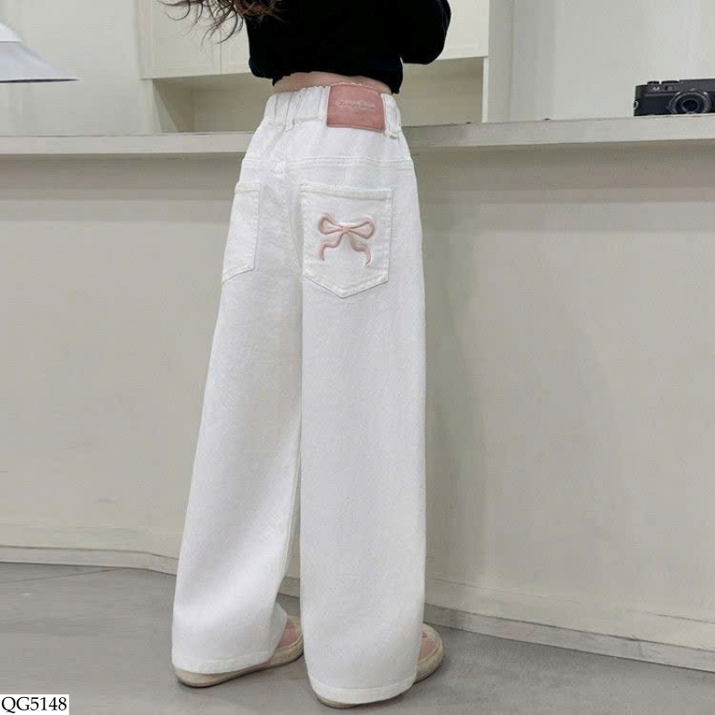 [🆕🇻🇳] Nan clothes – chuyên bán buôn bán lẻ quần áo trẻ em 🧑‍🧒❤️️👶⭐️ Mã QG5148 — G.i.á #195k 

QUẦN SUÔNG CHO BÉ GÁI 
Dáng suông thoải mái – bé mặc là xinh liền 

sz 120-170
120: 17-20kg 
130: 20-25kg 
140: 25-30kg 
150: 3 , shares-1✔️ , likes-0❤️️ , date-2026-01-02 00:44:57🇻🇳🇻🇳🇻🇳📰🆕