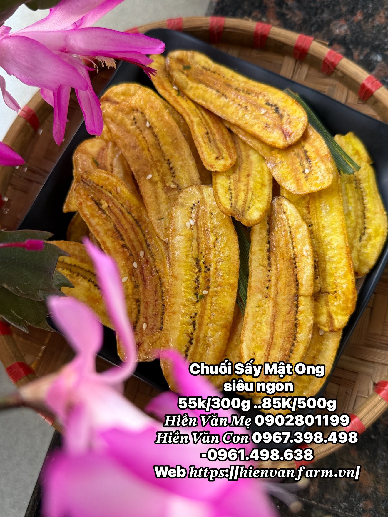 [🆕🇻🇳] MỨT SẠCH HIỀN VĂN 🍔 Top1Food  🍜 Chuối Sấy Mật Ong dạng lát dài + Lát Tròn ngon ko kém .. Ăn rồi sẽ ghiền ấy ạ .. Hiền Văn
Mời cả nhà nè 
#55k/300g ..#85K/500g 
𝑯𝒊𝒆̂̀𝒏 𝑽𝒂̆𝒏 𝑴𝒆̣ 0902801199
 , shares-0✔️ , likes-4❤️️ , date-2025-12-31 18:12:01🇻🇳🇻🇳🇻🇳📰🆕