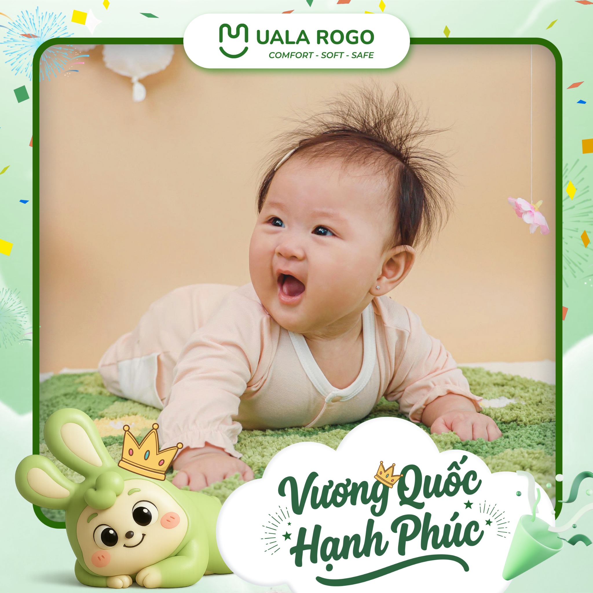 [🆕🇻🇳]  UalaRogo – Made in Vietnam – Thương hiệu thời trang phụ kiện cao cấp cho bé từ 0-4 tuổi 🧑‍🧒❤️️👶⭐️ 𝘽𝒖̛̃𝙖 𝙏𝙞𝒆̣̂𝙘 𝘾𝙪𝒐̂́𝙞 𝙉𝒂̆𝙢 𝙩𝒂̣𝙞 𝙑𝒖̛𝒐̛𝙣𝙜 𝙌𝙪𝒐̂́𝙘 𝙃𝒂̣𝙣𝙝 𝙋𝙝𝒖́𝙘

Ta da! Bữa Tiệc Cổ tích tại Vương Quốc Hạnh Phúc đã chào đón những “gương mặt thân quen” từ trạm  , shares-1✔️ , likes-7❤️️ , date-2026-01-01 02:00:34🇻🇳🇻🇳🇻🇳📰🆕