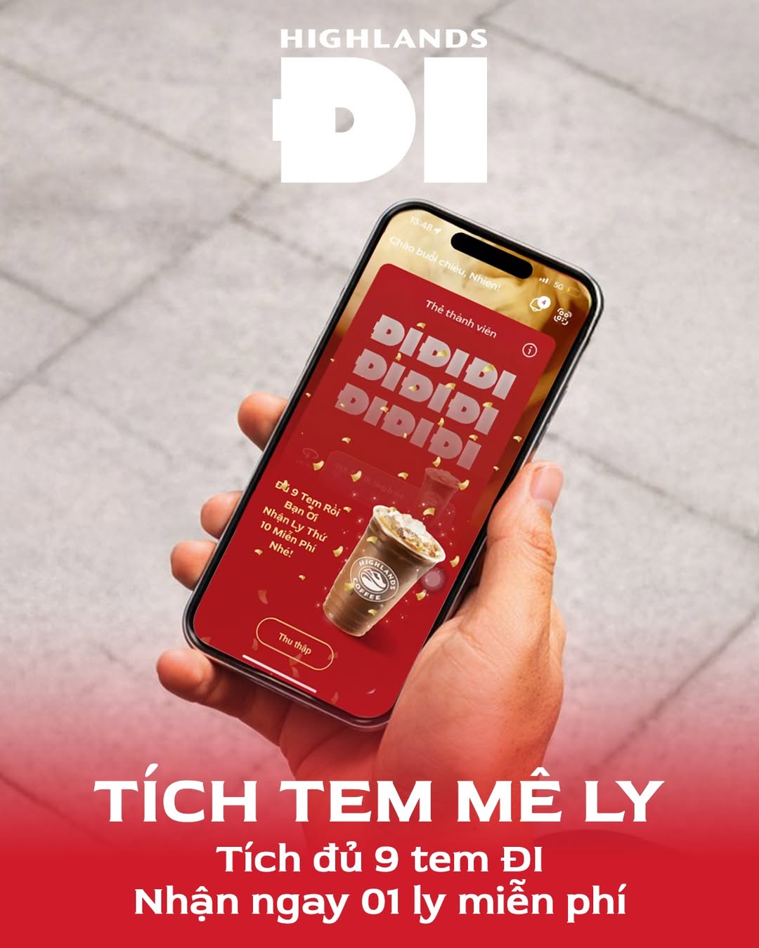 [☕️🇻🇳] Highlands Coffee – THƯƠNG HIỆU BẮT NGUỒN TỪ CÀ PHÊ VIỆT NAM 🥤 Top1Coffee ☕️ HIGHLANDSĐI – TÍCH TEM MÊ LY, NHẬN NƯỚC MIỄN PHÍ ​​

 Có công tích tem – Có ngày nhận nước miễn phí từ Highlands Coffee quyền lợ , shares-6✔️ , likes-159❤️️ , date-2026-01-03 02:30:08🇻🇳🇻🇳🇻🇳📰🆕