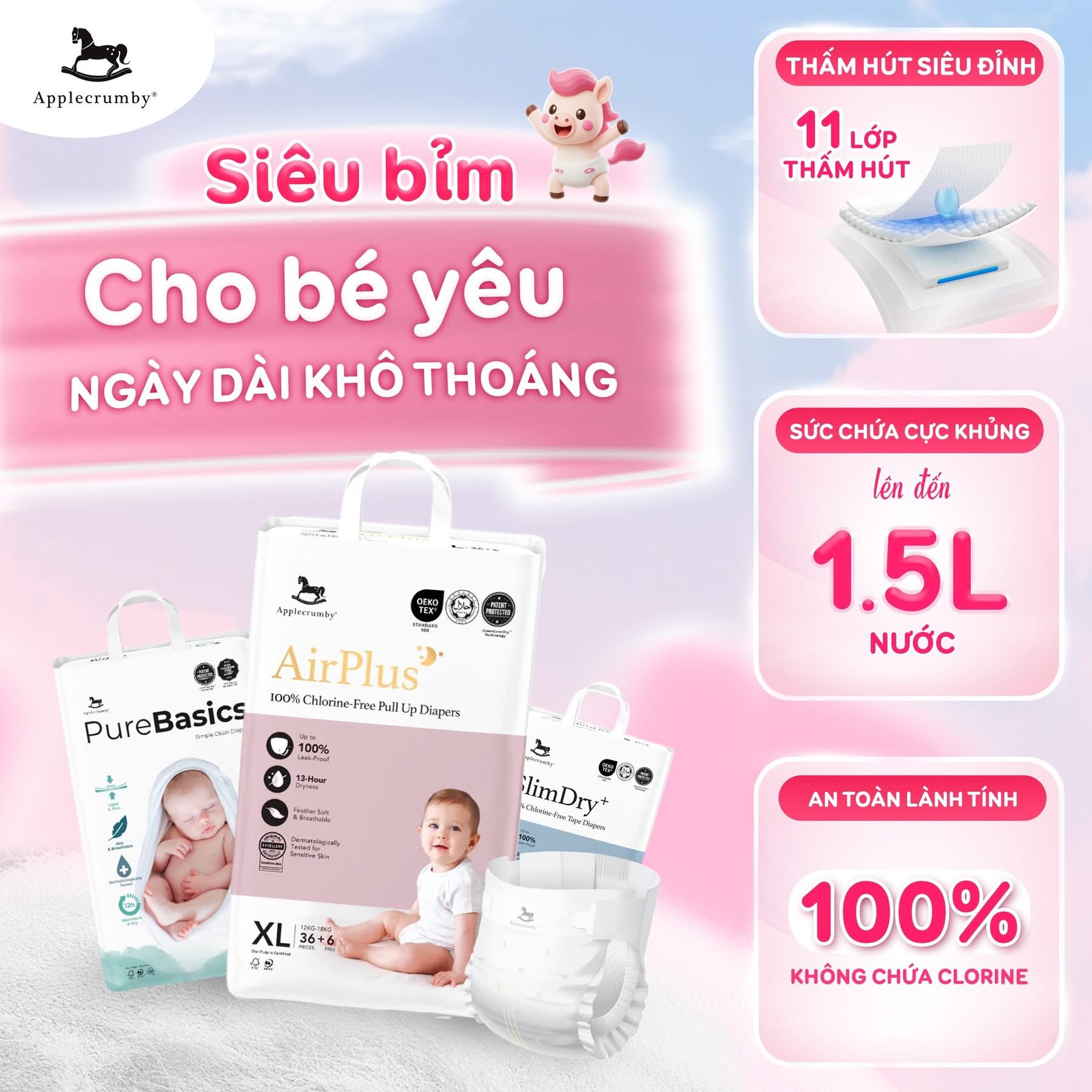 [🆕🇻🇳] Shop Hải Yến – Chuyên Sỉ Lẻ Đồ sơ sinh – Sữa Bỉm – Đồ dùng cho Mẹ và Bé 🧑‍🧒❤️️👶⭐️ Sau khi trải nghiệm nhiều loại bỉm khách nhà e chốt lại 1 câu “em đã tìm đc chân ái “ đêm ngủ một mạch ko lo tràn , bề mặt bỉm khô thoáng ngay đó chính là  , shares-0✔️ , likes-2❤️️ , date-2026-01-03 18:02:26🇻🇳🇻🇳🇻🇳📰🆕