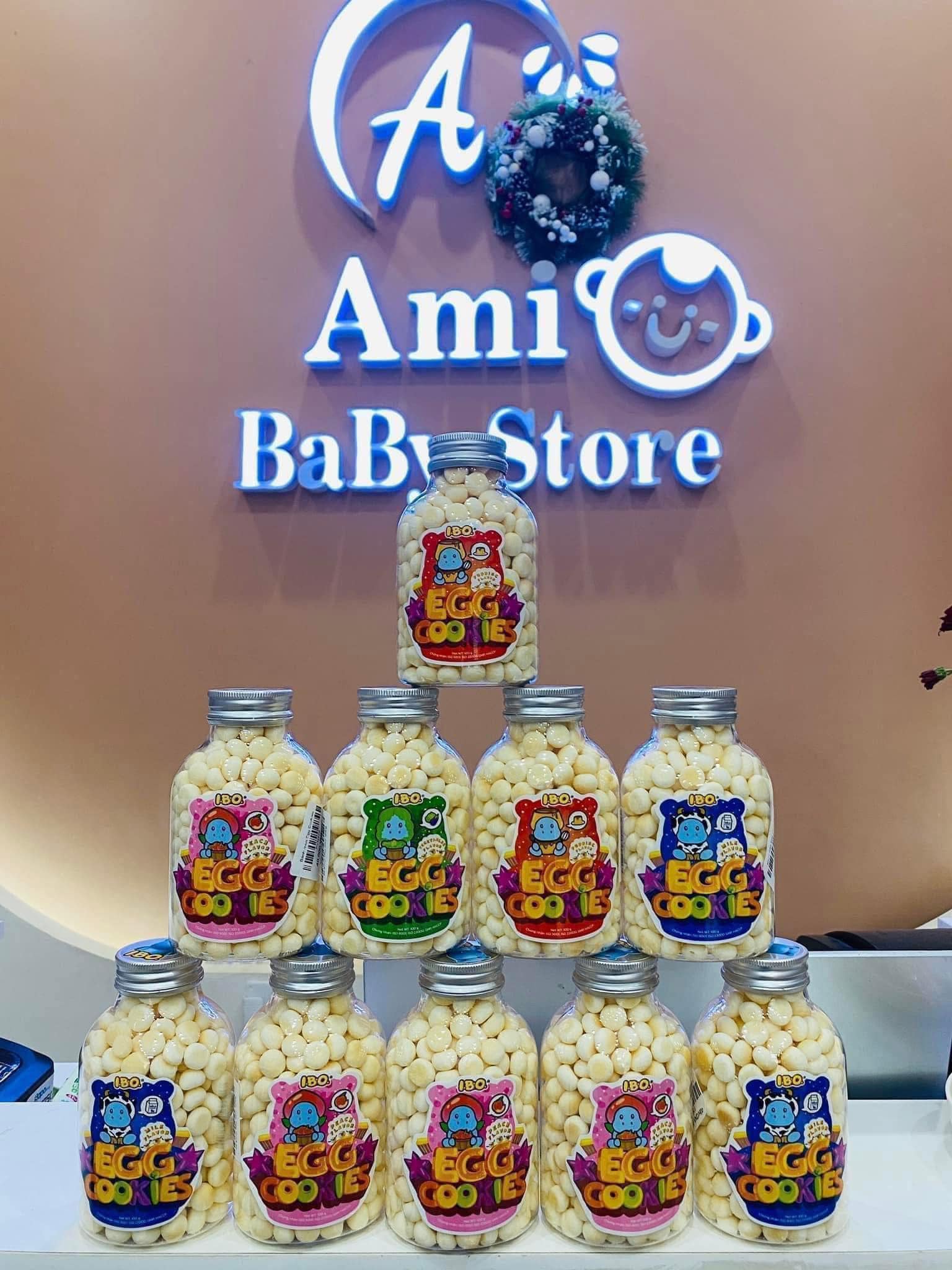 [🆕🇻🇳] AMI BABY – 123 Nguyễn Sinh Cung – chuyên cung cấp các nhãn hàng cho Mẹ Và Bé nằm trong tập toàn AMI BayBy Store 🧑‍🧒❤️️👶⭐️ BÁNH BI MEN EGG COOKIES 

 Dành cho bé từ 6 tháng, mẹ nhìn viên tròn thì hay lo nhưng bỏ bánh vào miệng bé tan nhanh, bánh thơm ngon , không ngọt quá đâu n , shares-0✔️ , likes-0❤️️ , date-2026-01-05 21:21:55🇻🇳🇻🇳🇻🇳📰🆕