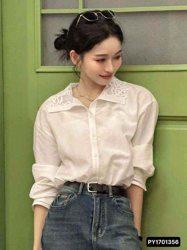 [🆕🇻🇳] Shop Đẹp VN VI – Trang phục – quần áo  [🆕Top1Vietnam🇻🇳] 👕 Top1Fashion 👗  MS PY1701372
Mẫu áo trắng thiết kế vạt chéo xếp lớp độc đáo tạo điểm nhấn vòng eo thon gọn.
Chất liệu vải có gân nổi tinh tế giúp set đồ trở nên thời thượn , shares-0✔️ , likes-1❤️️ , date-2026-01-19 05:19:10🇻🇳🇻🇳🇻🇳📰🆕