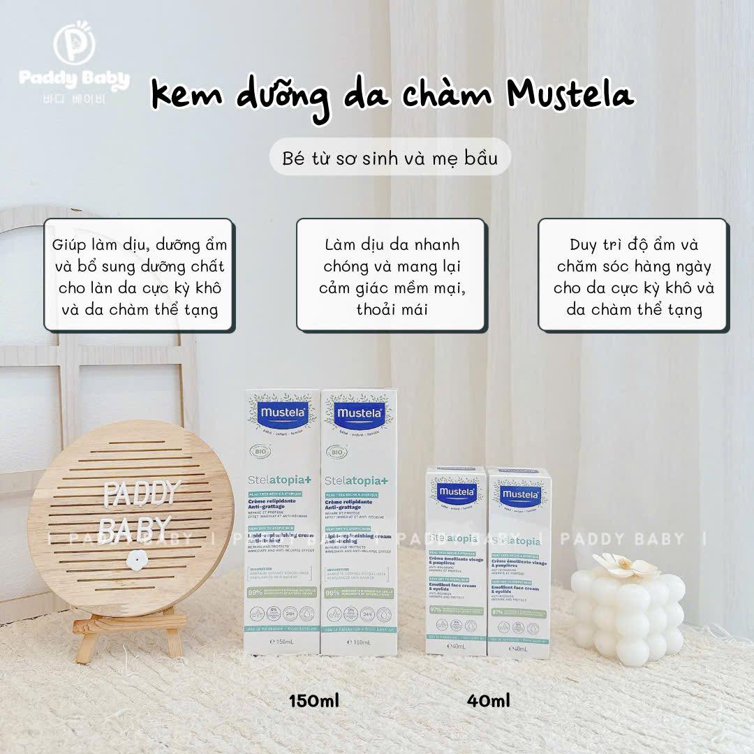 [🆕🇻🇳] Paddy Baby – Mẹ và Bé nội địa Hàn 🧑‍🧒❤️️👶⭐️ 𝗞𝗲𝗺 𝗱𝘂̛𝗼̛̃𝗻𝗴 𝗱𝗮 𝗰𝗵𝗮̀𝗺 𝘁𝗵𝗲̂̉ 𝘁𝗮̣𝗻𝗴 𝗠𝘂𝘀𝘁𝗲𝗹𝗮 
 Dùng được cho trẻ sơ sinh/ trẻ em/ mẹ bầu 
 Xuất xứ: Pháp
 Công dụng: 
– Giúp làm dịu, dưỡng ẩm và bổ sung dưỡn , shares-0✔️ , likes-0❤️️ , date-2026-02-02 21:07:01🇻🇳🇻🇳🇻🇳📰🆕