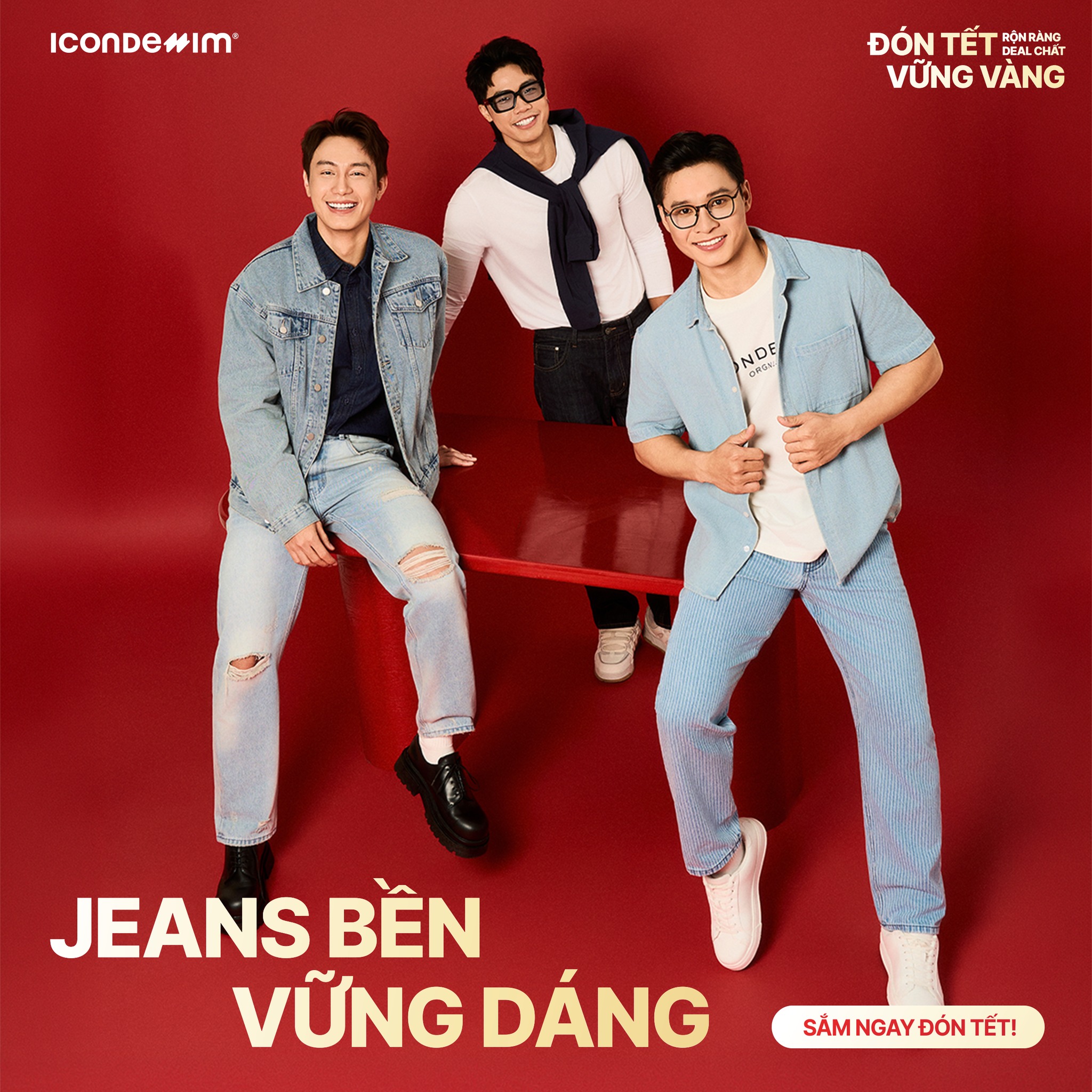 [🆕🇻🇳] ICON DENIM – Tạo ra trải nghiệm thoải mái kết hợp với tính thời trang từ Casual wear, Office wear đến Denim wear cho mọi nam giới [🆕Top1Vietnam🇻🇳] 👕 Top1Fashion 👗  ĐÓN TẾT VỮNG VÀNG – JEANS BỀN, VỮNG DÁNG 
Mùa Tết này, ICONDENIM® không chỉ mang đến loạt ưu đãi hấp dẫn, mà còn có mức giá Tết cho hệ sinh thái TechUrban  , shares-3✔️ , likes-124❤️️ , date-2026-02-03 01:51:58🇻🇳🇻🇳🇻🇳📰🆕