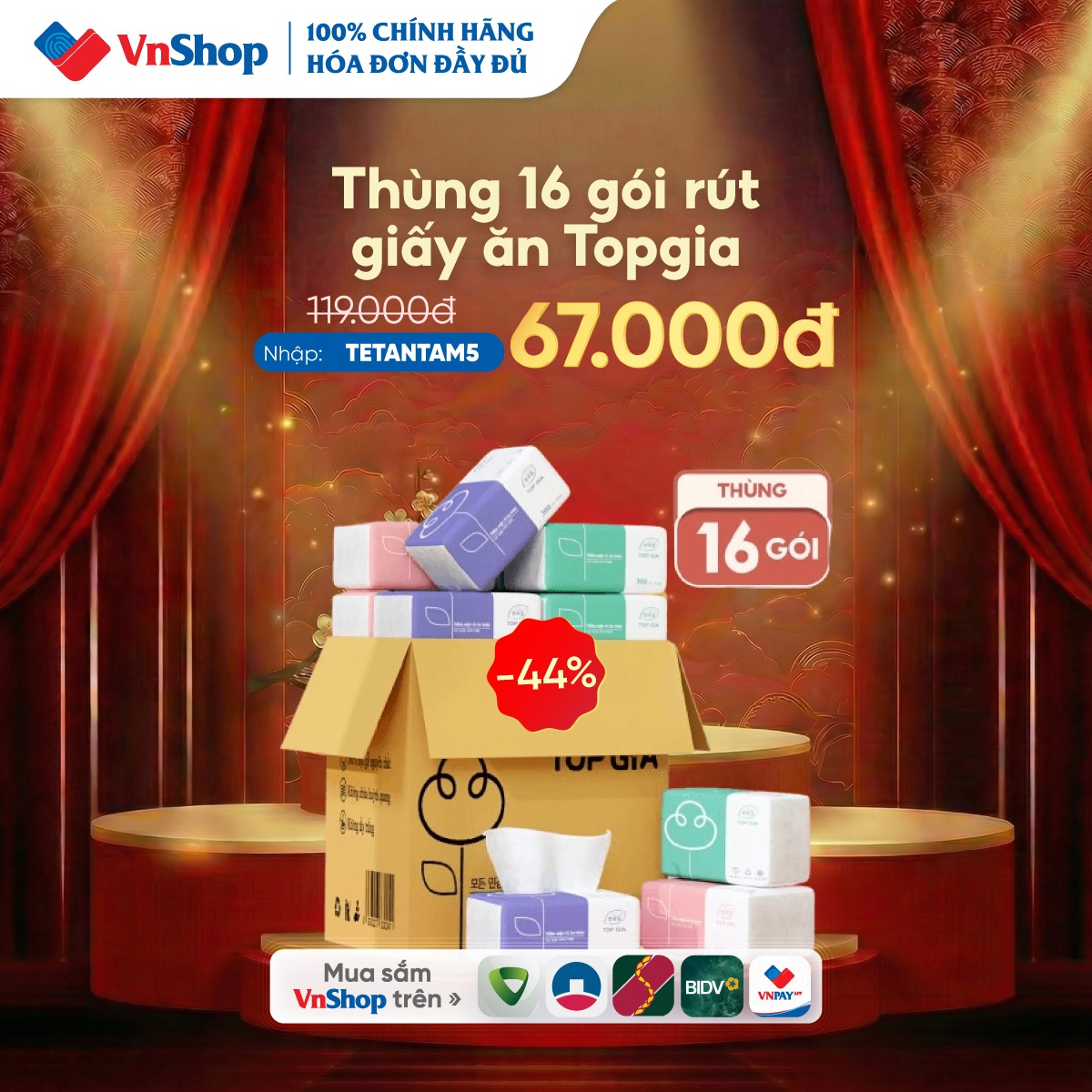 [🆕🇻🇳] VnShop – Kênh thương mại điện tử cam kết bán hàng 100% CHÍNH HÃNG [🆕Top1Vietnam🇻🇳] 👕 Top1Fashion 👗   DEAL BÔI VÀNG – SĂN LÀ LỜI NGAY! 

“Best deal” trong giỏ Tết – giảm sâu, số lượng có hạn, duy nhất trong ngày 2/2!

 Túi nước giặt xả Maxkleen 3.6kg – chỉ , shares-0✔️ , likes-3❤️️ , date-2026-02-03 02:00:05🇻🇳🇻🇳🇻🇳📰🆕