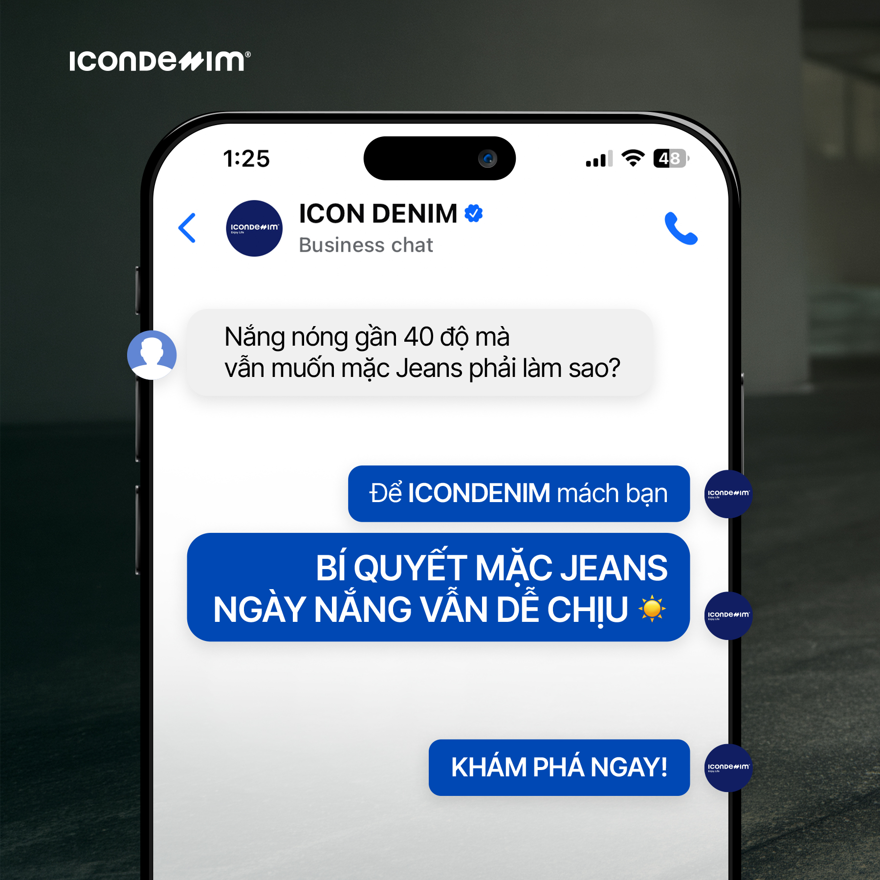 [🆕🇻🇳] ICON DENIM – Tạo ra trải nghiệm thoải mái kết hợp với tính thời trang từ Casual wear, Office wear đến Denim wear cho mọi nam giới [🆕Top1Vietnam🇻🇳] 👕 Top1Fashion 👗  BÍ QUYẾT MẶC JEANS 
CHO NHỮNG NGÀY NẮNG NÓNG VƯỢT NGƯỠNG 

Khi nhiệt độ liên tục “chạm đỉnh” 39°C, một chiếc quần Jeans thông thường dễ trở thành rào cản g , shares-1✔️ , likes-2❤️️ , date-2026-04-09 02:00:55🇻🇳🇻🇳🇻🇳📰🆕