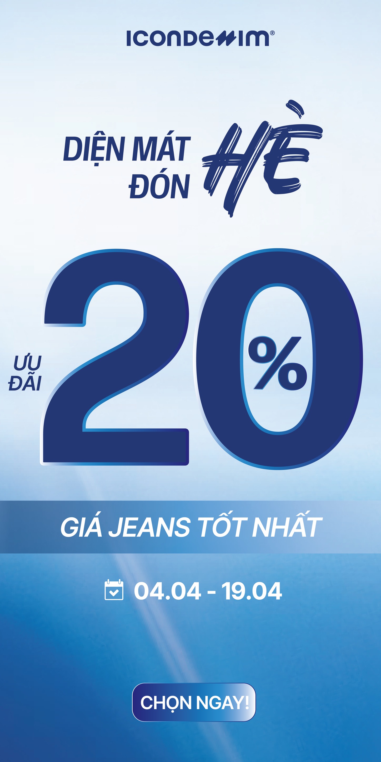 [🆕🇻🇳] ICON DENIM – Tạo ra trải nghiệm thoải mái kết hợp với tính thời trang từ Casual wear, Office wear đến Denim wear cho mọi nam giới [🆕Top1Vietnam🇻🇳] 👕 Top1Fashion 👗  ƯU ĐÃI 20% – DIỆN MÁT ĐÓN HÈ
Sẵn sàng khởi động mùa hè với những outfit thoáng mát, gọn gàng mọi phong cách: 

 Từ ProCOOL mát lạnh, Smart Jeans co giãn li , shares-1✔️ , likes-3❤️️ , date-2026-04-04 17:14:34🇻🇳🇻🇳🇻🇳📰🆕