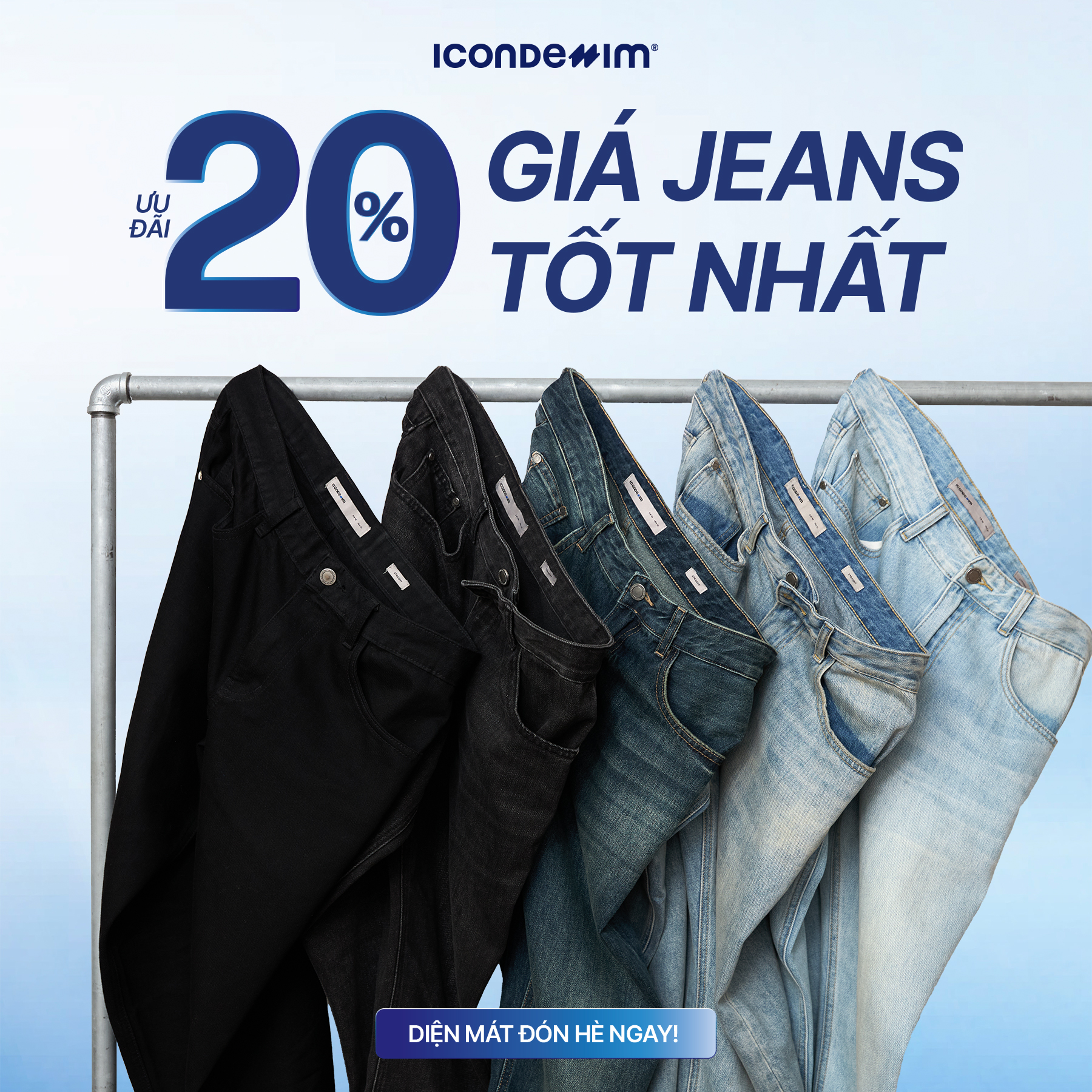 [🆕🇻🇳] ICON DENIM – Tạo ra trải nghiệm thoải mái kết hợp với tính thời trang từ Casual wear, Office wear đến Denim wear cho mọi nam giới [🆕Top1Vietnam🇻🇳] 👕 Top1Fashion 👗  ƯU ĐÃI 20% GIÁ JEANS TỐT NHẤT HÈ NÀY
Sẵn sàng khởi động mùa hè phong cách với loạt ưu đãi siêu phẩm jeans tính năng: 

 Từ ProCOOL mát lạnh, Smart Jeans co , shares-1✔️ , likes-3❤️️ , date-2026-04-07 03:52:48🇻🇳🇻🇳🇻🇳📰🆕