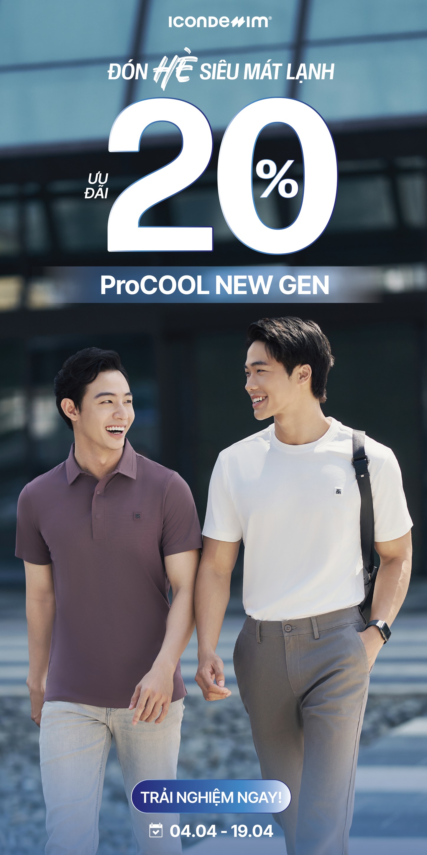 [🆕🇻🇳] ICON DENIM – Tạo ra trải nghiệm thoải mái kết hợp với tính thời trang từ Casual wear, Office wear đến Denim wear cho mọi nam giới [🆕Top1Vietnam🇻🇳] 👕 Top1Fashion 👗  ƯU ĐÃI 20% ĐÓN HÈ SIÊU MÁT LẠNH – TOÀN BỘ PROCOOL NEW GEN
 Trải nghiệm siêu mát lạnh tại: 

 ƯU ĐÃI 20% TOÀN BỘ – ProCOOL NEW GEN SIÊU MÁT:

 POLO ProCOOL  , shares-1✔️ , likes-1❤️️ , date-2026-04-09 00:35:06🇻🇳🇻🇳🇻🇳📰🆕
