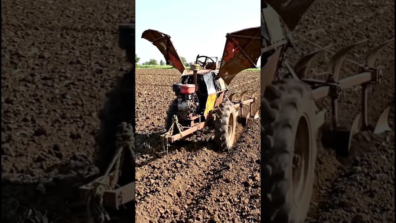 Robotic Chamgadar se Khet Ki Jutaai 😲🤖 | Desi Farming Tech Innovation [🤖]