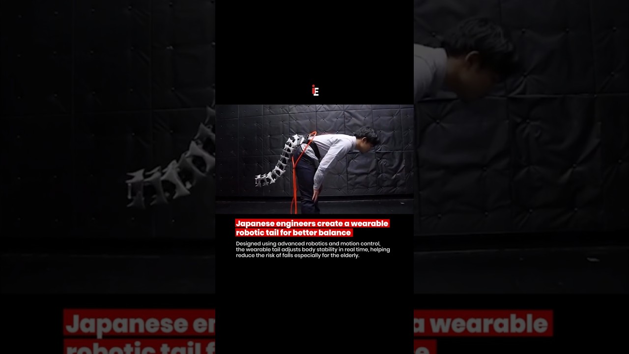 🚨 Future Tech 😳 | Robotic Tail for Perfect Balance 🚨 #innovation [🤖]