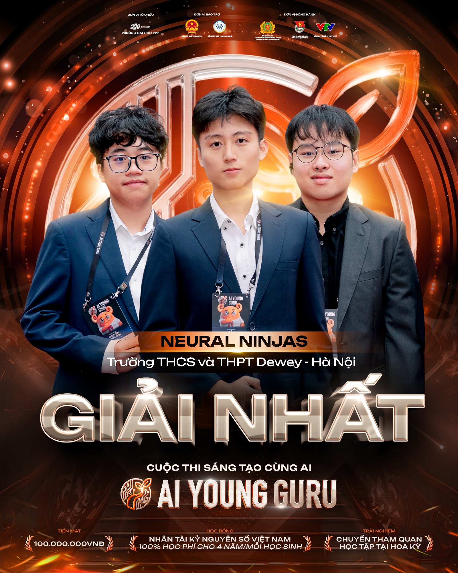 AI YOUNG GURU 2026 | CHÍNH THỨC LỘ DIỆN NHỮNG NGÔI VỊ CAO NHẤT TẠI CUỘC THI

Hành trình “Bình dân học AI” với sự tham gia của hơn 15.000 đội thi, hơn 26.0 , shares-0✔️ , likes-0❤️️ , date-2026-05-04 23:53:06[🤖]