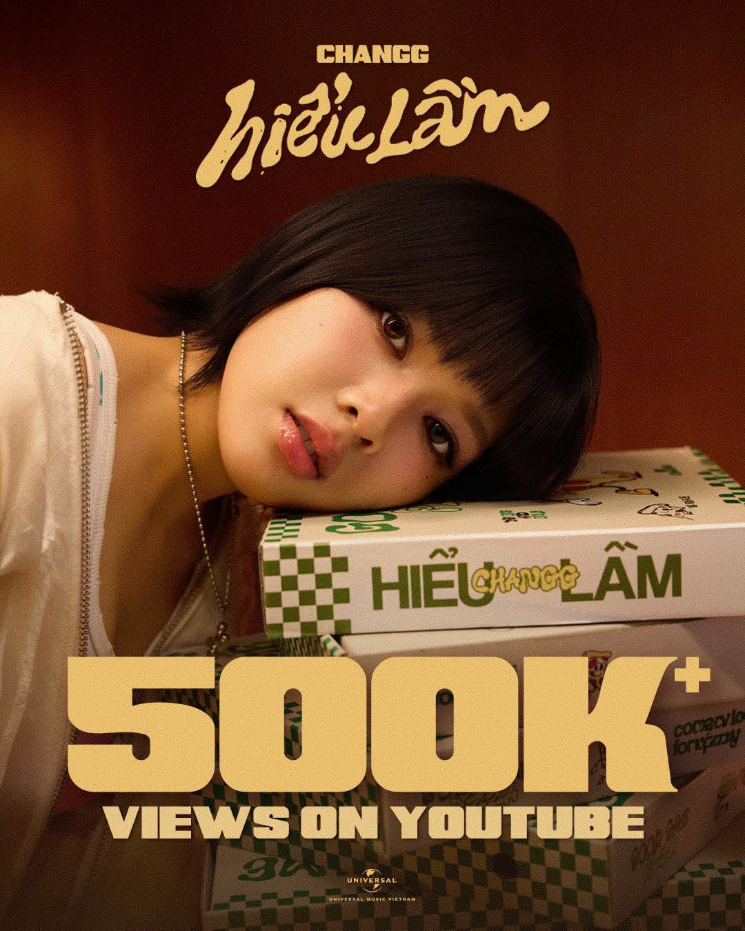 [🆕🇻🇳] Changg – Ca sĩ [🆕Top1Vietnam🇻🇳] 🎬❤️️⭐️ Hơn 500.000 người đang “Hiểu Lầm” cùng Changg trên YouTube! 

Chúc mừng MV “Hiểu Lầm” của Changg đã cán mốc 500.000+ lượt xem. Tiếp tục lan tỏa sự “Hiểu Lầ…