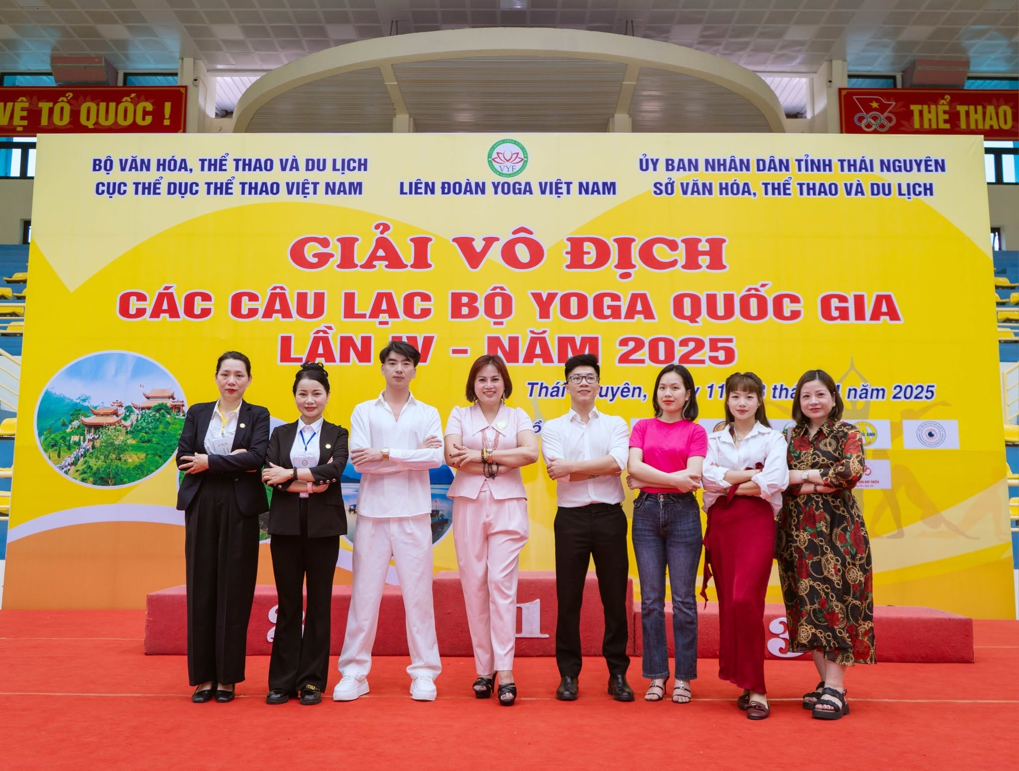 [🆕🇻🇳] ULA Namaste YOGA  – Đào tạo HLV Yoga Quốc tế 🧘 Top1Yoga 🤸🏻‍♀️ Team ULA đã hoàn thành nhiệm vụ tại Giải Vô Địch Các Câu Lạc Bộ Yoga Quốc Gia Lần IV – Năm 2025 từ ngày 11 – 13 tháng 04 năm 2025 tại Thái Nguyên 
Chúc Mừn
