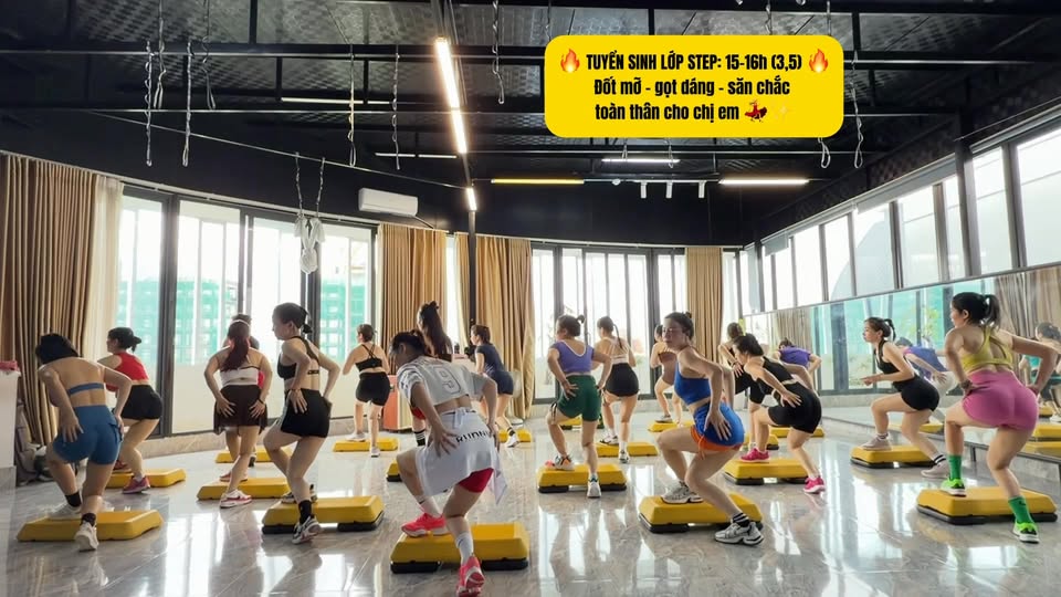 [🆕🇻🇳] Sức Khỏe Việt 🧘 Top1Yoga 🤸🏻‍♀️  TUYỂN SINH LỚP STEP: 15-16h (3,5) 
Đốt mỡ – gọt dáng – săn chắc 
toàn thân cho chị em   #step #stepfit #stephaiphong