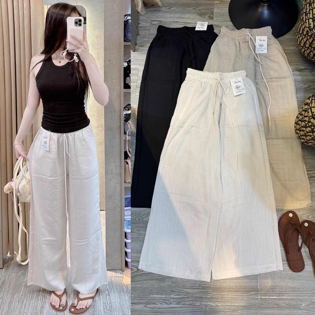 [🆕🇻🇳] Ánh Tuyết Store – Quần Áo Thời Trang Nữ Giá Rẻ  👕 Top1Fashion 👗   quá là xinh cho em quần xuông lenin nhật dài rộng này , mặc chất lenin nhật siêu nhẹ , mát . Còn from lên thì khỏi bàn lun ạ  
   hè này c e đi chơi , du l