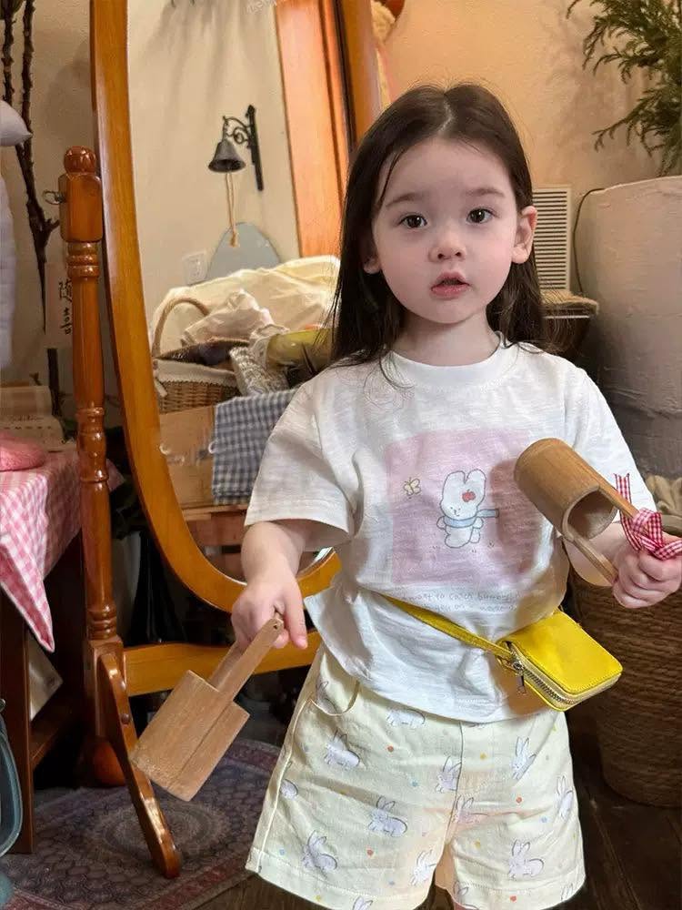 [🆕🇻🇳]  Thế giới kids – THIÊN ĐƯỜNG CỦA MẸ VÀ BÉ 🧑‍🧒👶 Bôk thỏ dễ thương
Size 90-140(11-30kg)