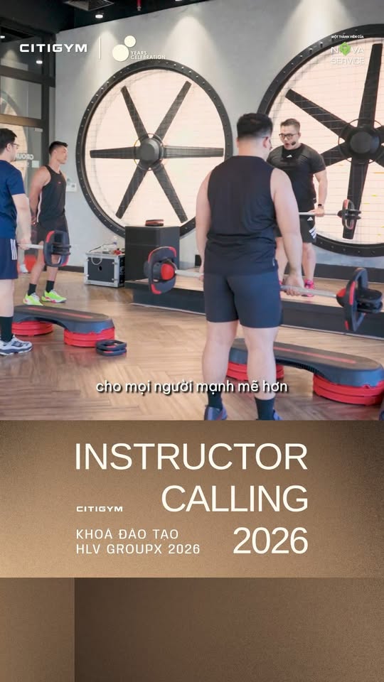 [🆕🇻🇳] CITIGYM – Trung tâm tập gym, rèn luyện thể chất [🆕Top1Vietnam🇻🇳] ⚽ Top1Sport ⛹️‍♂️ INSTRUCTOR CALLING | MỘT GIỜ ĐỨNG LỚP BẮT ĐẦU TỪ RẤT NHIỀU GIỜ CHUẨN BỊ

Đằng sau một lớp BodyPump liền mạch là cả một quá trình luyện tập nghiêm túc. Inst