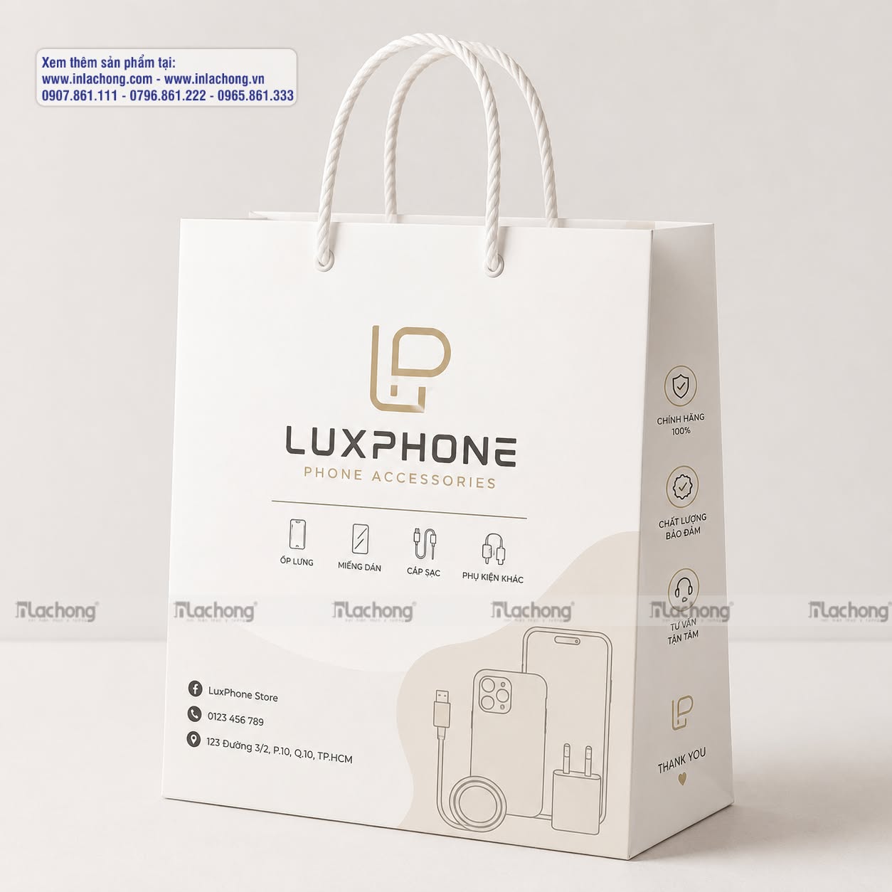 [🆕🇻🇳] Lạc Hồng:In hộp giấy, hộp mỹ phẩm, in hộp cứng giá rẻ 🎨 Top1Designs ✨  Túi giấy đựng điện thoại cho shop, store giá rẻ tại Lạc Hồng
 Dành cho các khách hàng đang kinh doanh các sản phẩm điện thoại, phụ kiện điện tử, đồ công ng