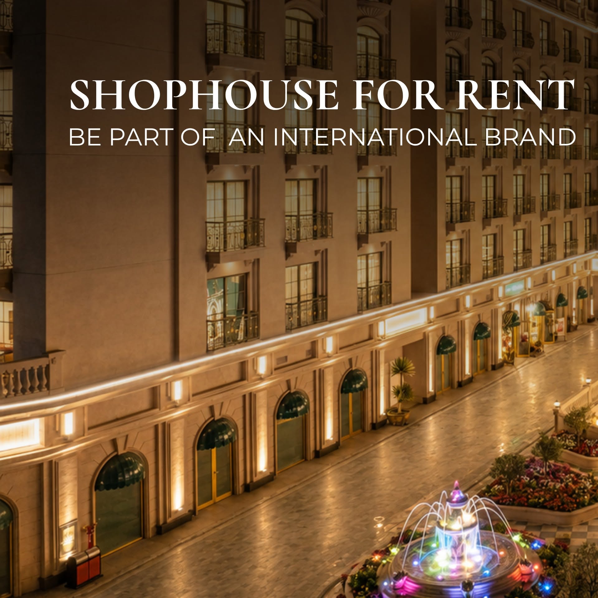 [🆕🇻🇳] Top1Vietnam ♥️️ SHOPHOUSE FOR RENT – BE PART OF AN INTERNATIONAL BRAND

Tọa lạc trong khuôn viên Tổ hợp khách sạn và thương mại Imperial Dalat, khu shophouse mở ra cơ hội