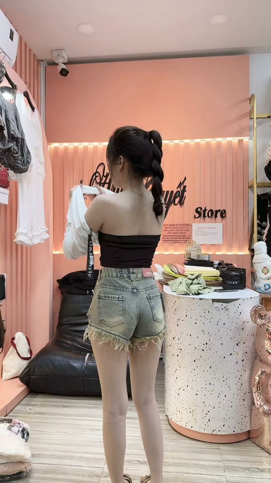 [🆕🇻🇳] Ánh Tuyết Store – Quần Áo Thời Trang Nữ Giá Rẻ  👕 Top1Fashion 👗   Áo thun tay dài em bé croptop xinhhh iu