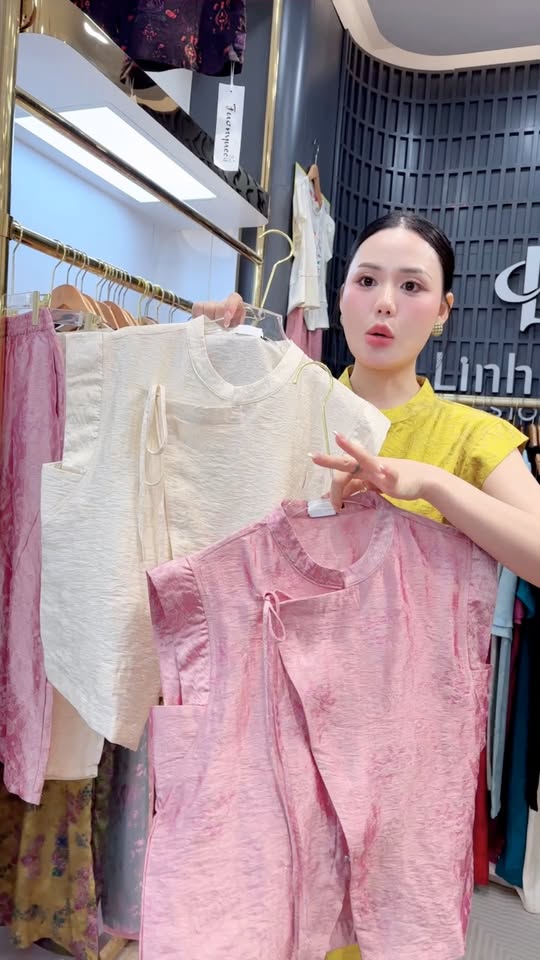 [🆕🇻🇳] LINH TÂY STORE – Cửa hàng quần áo nữ  👕 Top1Fashion 👗   set SIÊU SANG chảnh đẹp mê luôn ạ SẴN 254 CẦU GIẤY #linhtaystore #sbo6515